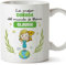 MUGFFINS Tazas Personalizadas para CUÑADA - En Español - Eres Mejor del Mundo - 11 oz / 330 ml - Regalo personalizable original y divertido