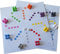 Spieltz Party Ludo, XL Ludo Spiel für viele Spieler (Vorderseite für 8 Personen, Rückseite für 10 Personen) (XL, 2. Auflage)