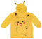 Pokemon - Pull Plaid à Capuche molletonné Pikachu Pokémon - 100% Polyester - 220 GSM - Jaune