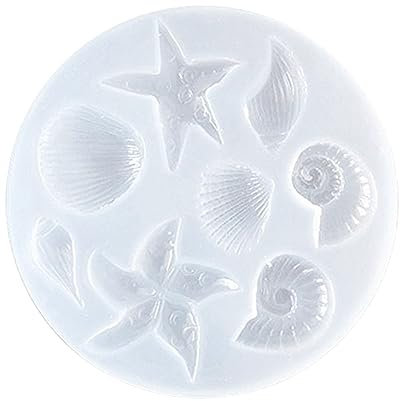 CAXUSD Stampo Silicone Per Dolci Tema Marino Mold Per Torte E Cupcake Silicone Alimentare Stampo Per Animali Marini Facile Da Pulire E Riutilizzabile Per Eventi Come Compleanni E Matrimoni