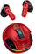 ZOMBIES CAT cuffie bluetooth cancellazione rumore attiva 60 ore auricolari bluetooth cancellazione rumore bassi profondi cuffie auricolari in ear RGB Light, B5 Rosso