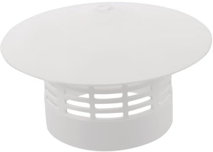 ORFOFE Robuste Kunststoff Kamin-regenschutzkappe Wetterfeste Dachabdeckung Gegen Regen Und Schmutz Langlebige Abluftabdeckung Für Außenkamin Und Holzofen Einfache Installation Passend Für