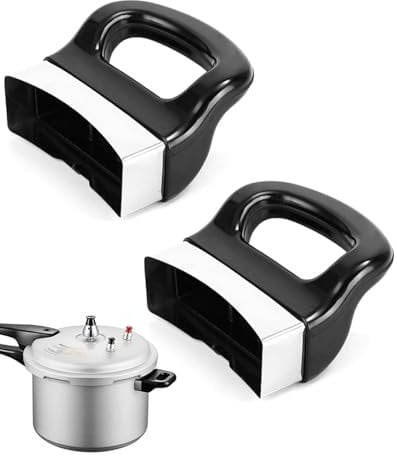 TPZORJX 2Pcs repuesto para mango de olla, tapa de olla, mango de sartén con tornillos, Mango de Olla Utensilios de Cocina para olla a presión, vaporera, salsa, herramientas de cocina para el hogar