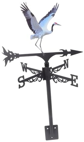 iplusmile Girouette Décorative pour Toit De Jardin Girouette De Jardin Girouette pour Jardin Girouette D'Extérieur Indicateurs De Direction du Vent Girouette pour Jardin Girouette