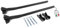 OWIJI Stendipanni Balcone Esterno 56 Cm Aste Fisse Universale Piastre Antitorsione Interno Ferro Stendibalcone Grigio Grafite Attacco Balcone Ringhiera Stendino Stendibiancheria da Balcone