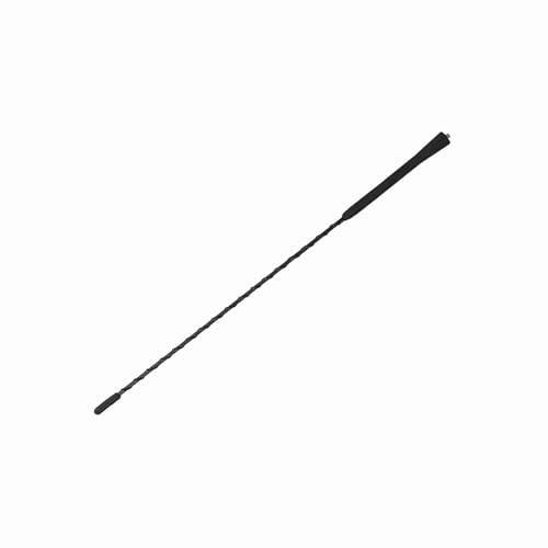 Xiuganpo Auto Elegante Nero Tetto Fuba Mast Screw Whip Antenna Adatta per Z4 Z3 M3 Convertibile 9 16 (16 pollici;Tubo dritto da 6 pollici)