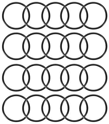 sourcing map 20er Pack Nitrilkautschuk O-Ring 32mm ä.D. 28mm i.D. 2mm Breite Dichtung