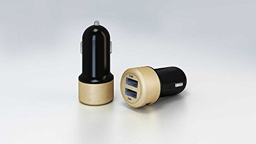 AAA PRODUCTS - Quick Dual USB Car Charger - 2 USB Ports - Works with Anker SoundBuds Series Bluetooth Wireless Headphones