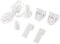 GLOGLOW 17mm Rollo Beschläge,Rollo Shade Clutch Bracket Seite Riemenscheibe Kette Reparatur Fitting Kit Bead Kette Rollo Vorhang Klammern Set Fenster Behandlungen