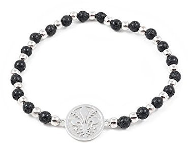 Bracelet fleur de lys en Argent 925 - Mondepetit
