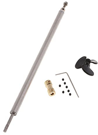 Sharplace Kit D'hélice de Transmission D'assemblage d'arbre de 4 Mm pour Modèles de Loisirs de Bateau de Bateau RC, G