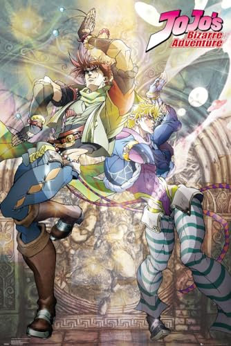 Close Up JoJo's Bizarre Adventure Poster Joseph and Ceasar (61cm x 91,5cm)