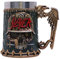 Nemesis Now Edelstahl Bierkrug mit Totenkopf-Logo, offizielles Lizenzprodukt, Gold, 16,5 cm