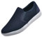 konhill Hombres Slip On Zapatos Entrenadores - Casual Transpirable Cómodo Malla Caminar Zapatos Vestido Sneaker Mocasines EU 41 Azul Marino
