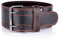 Ruluti Dark Iron Fitness Weight Lifting Belt Leather Adjustable Back Support for Squats Clean Lunges Deadlift Thrusters