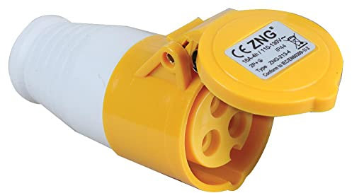 16 A, 110 V, prise CEE, 2P+E, jaune, IP44