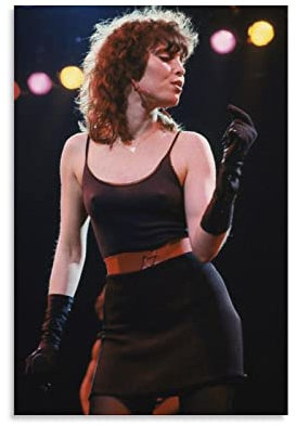 JITENG Pat Benatar Poster, Musikposter, Retro-Kunstwerke, Leinwand, Poster, Wandkunstdrucke, Zuhause, moderne Dekoration, 40 x 60 cm