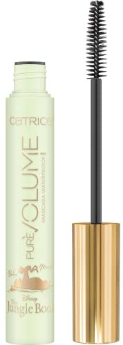 Catrice Disney The Jungle Book Pure Volume Mascara Waterproof, Schwarz, volumengebend, mit Ölen, Wischfest, natürlich, vegan, wasserfest, ohne Mikroplastikpartikel, Nanopartikel frei, 1er Pack (10ml)