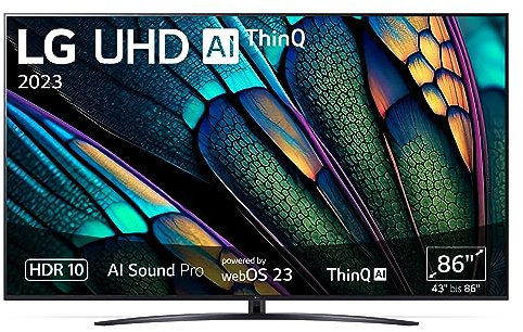 TV LED LG 86UR81 217 cm 4K UHD Smart TV 2023 Noir