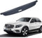 Auto Ausziehbar Kofferraumabdeckung Rollo für Mercedes-Benz GLC SUV X253 2015-2022,Laderaumabdeckung Kofferraum Schutz Abdeckung Cargo Cover Ablagen Zubehör
