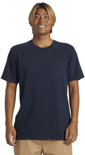 Quiksilver Saltwater - Taschen-T-Shirt für Männer Schwarz