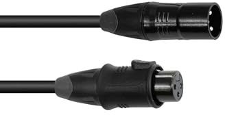 EUROLITE DMX Kabel EC-1 IP65 3pol 10m sw