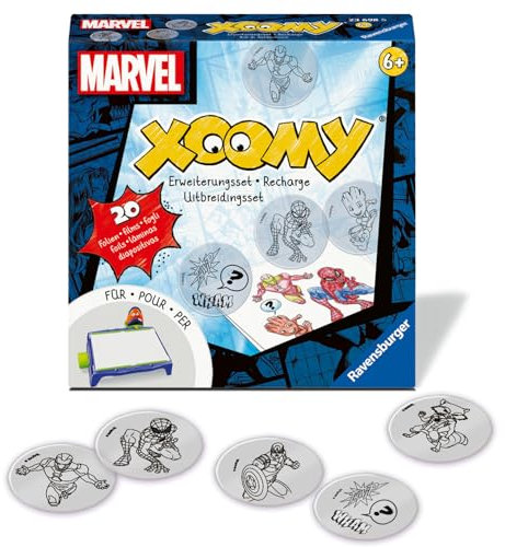 Ravensburger – Xoomy – Recharge – Marvel – Avengers – Dessin – Loisir créatif – Activité détente et créative – Dès 6 Ans – 23698 – Version française