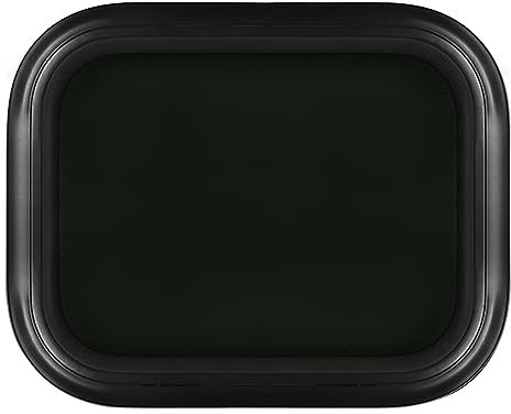 Festes Wohnmobil-Fenster, Festes Wohnmobil-Fenster, 450 X 300 Mm, Wasserdichtes, Schwarzes, Abgerundetes Eckfenster aus Aluminiumlegierung mit Montagering für Wohnmobil-Wohnwagen