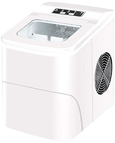 GLETSF Ice Maker 26 Lb/24H Portable Ice Maker Copper Ice Cube Maker Quick Ice Making Can Choose 3 Sizes Of Ice Cubes