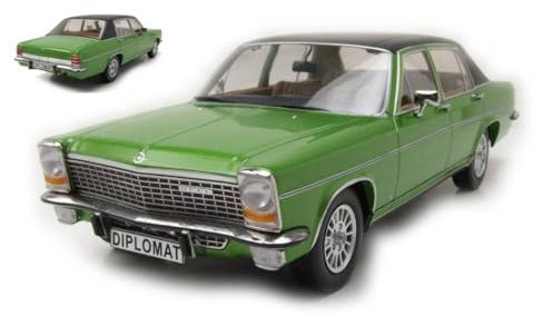 Cochesdemetal Opel Diplomat B Metallic-Grün 1:18 Auto Erwachsene