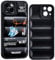 CHBSHENG Handyhülle für iPhone 13 mit coolem Design für Jungen und Männer, Street-Motive mit Basketball-Sneaker, Sport-Design, stoßfest, kompatibel mit iPhone 13, Schwarz