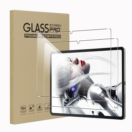 KZIOACSH Screen Protector for RedMagic Nova Gaming Tablet 10.9 Inch, 2 Pack Ultra Clear Anti-Scratch Tempered Glass Film 9H Hardness Touch Sensitive Anti-Fingerprint Protective Screen Guard