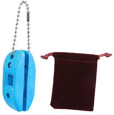 Milisten Hockey Schleifgerät Eisschuhschärfer Mit Kette Tragbar Für Schlittschuhpflege Beidseitig Scharf Machen Kantenpflege Ohne Ausziehen