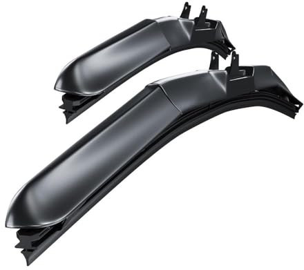 Mossa Vordere Scheibenwischer kompatibel mit Hyundai Getz (09.2002-06.2009) - Wischerblätter Hybrid