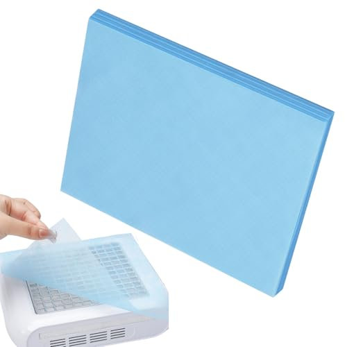 Feuille de filtre à collecteur de tiges d'ongle - Filtre de collecteur de poussière d'ongle 100X Papier de filtre collecteur | Filtres de filtre de ponçage non tissés pour aspirateurs à ongles, extrac