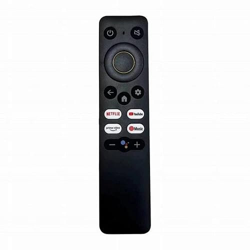 XINFUTE Télécommande vocale Bluetooth pour Realme Android 4K Smart Google TV Stick