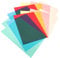 Angoily 12Pcs Guided Reading Colored Overlays for Dyslexia Transparent Bookmark Strips for Visual Reading Tracking Markers for Students Teachers