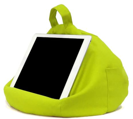 Pasbuteiy Tablet Halter Kissen, Tablet Ständer, Tablets Kissenhalter Mit Größentaschen, Anti Fall Buchhalter Und Reisekissen Zum Stehen Von Computern, Büchern, Tablets Für Auto, Bett, Tisch, Sofa