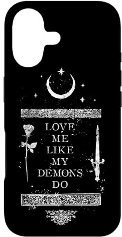 Hülle für iPhone 17 Occult Gothic Grunge Love Me Like My Demons Do Witch Moon