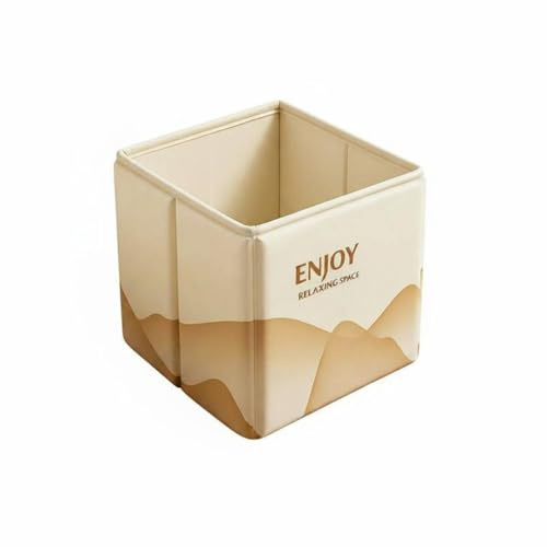 KiBcsLic Baignoire Pliante Portable Baignoire Pliable Bassine de Bain Tonneau de Bain Carrée S’insère Dans Économise l'Espace Adaptée aux Salles d'Eau Étroites, Nique Yellow