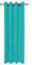 Rollmayer Vorhänge Schal mit Ösen Kollektion Vivid (Türkis 17, 135x215 cm - BxH - 2 er Pack) Blickdicht Uni einfarbig Gardinen Schal für Schlafzimmer Schal