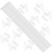 WMYCONGCONG 10 PCS 1,2x260mm Stahlstößelteile + 10 PCS Nylon Micro Control Hörner 20x11mm 4 Löcher für RC Flugzeug Flugzeug DIY Teile