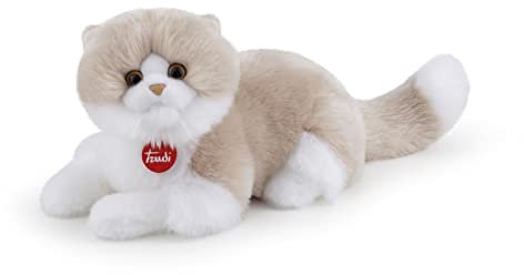 Trudi Gatto Giada Gatto peluche gioco, regalo di Natale e compleanno, riproduzione realistica | 20x20x47cm taglia M | Classici gatti peluche | modello 21037
