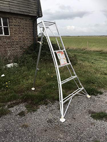 Estate to Garden Tripod Ladder Aluminium Arborist, 1 leg Adjustable 1.8m, 2.4m, 3m 3.3m and 3.6m available (2m)