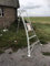 Estate to Garden Tripod Ladder Aluminium Arborist, 1 leg Adjustable 1.8m, 2.4m, 3m 3.3m and 3.6m available (2m)