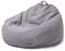 DTLEO Sitzsack Bean Bag Covers Sitzsäcke Kinder Schlafzimmer Wohnzimmer Garten (Nur Cover) Gaming Sitzsack Indoor Beanbag,Grau,XL