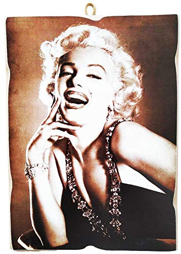 KUSTOM ART Bild im Vintage-Stil Marilyn Monroe aus der Sammlung Druck auf Holz