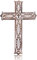 S.B.ARTS Christliches Wandkreuz aus Holz, handgefertigt, antikes Design, zum Aufhängen, Wandkreuz mit Handschnitzereien, hängendes Kreuz für Wanddekoration, Kirche, hängende Ornament, Wohnzimmer,
