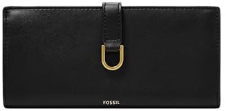 Fossil Geldbörse für Damen – Tab Clutch Kier aus Kaktusmaterial, SL6554001 – 19,1 cm L x 2,5 cm B x 9,5 cm H