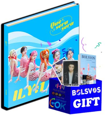ILY:1 - Que Sera Sera (2nd Single Album) Album+BolsVos K-POP eBook (21p), Photocards